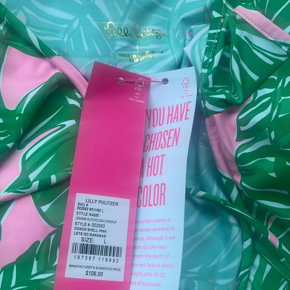 Lilly Pulitzer Johana Cover-Up - Picture 4 of 4